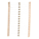 Maxbell Electronic 860Pieces Resistors Kit 1/4 Watt 0.25W Carbon Film Various Values - Aladdin Shoppers