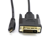 Maxbell Maxbell HDMI Cable, High Speed Micro HDMI to DVI Cable 1.8M