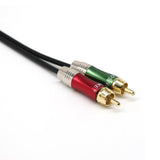 Maxbell 4xXLR Male to 2 x RCA Male Audio Cable 0.3m
