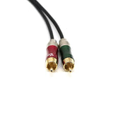 Maxbell 6x1 XLR Female to 2 RCA Male Stereo Plug Adapter Cable