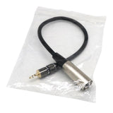 Maxbell 3x3.5mm Stereo Mini Plug to XLR Male Stereo Breakout Cable