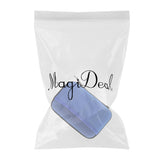 Maxbell Maxbell Portable Earbuds/Charger/USB/Cable Hard Case Storage Bag Mesh Pocket  Blue