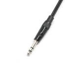 Maxbell 4x6.35mm Stereo Male to Dual XLR Male Breakout Cable Splitter XLR 0.3m