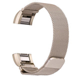 Maxbell Maxbell Replacement Watch Mesh Loop Wrist Band Strap for Fitbit Charge 2 Gold