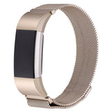 Maxbell Maxbell Replacement Watch Mesh Loop Wrist Band Strap for Fitbit Charge 2 Gold