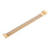 Maxbell Maxbell Replacement Watch Mesh Loop Wrist Band Strap for Fitbit Charge 2 Gold