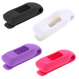 Maxbell 2xReplacement Magnetic Belt Clasp Clip Pouch Holder for Garmin Vivofit3 White