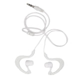 Maxbell 5x3.5mm Earhook Sport Waterproof Earphone Headphone for iPod MP3 Player White