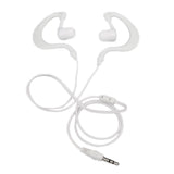 Maxbell 5x3.5mm Earhook Sport Waterproof Earphone Headphone for iPod MP3 Player White
