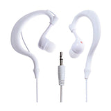 Maxbell 5x3.5mm Earhook Sport Waterproof Earphone Headphone for iPod MP3 Player White