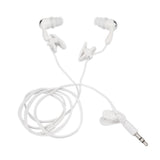Maxbell 10x3.5mm Waterproof Earphone Headphone Stereo Swimming for MP3 Radio iPod White
