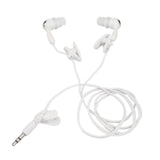 Maxbell 10x3.5mm Waterproof Earphone Headphone Stereo Swimming for MP3 Radio iPod White