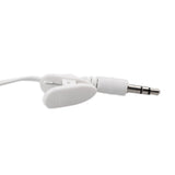 Maxbell 10x3.5mm Waterproof Earphone Headphone Stereo Swimming for MP3 Radio iPod White