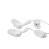 Maxbell 10x3.5mm Waterproof Earphone Headphone Stereo Swimming for MP3 Radio iPod White