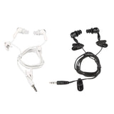 Maxbell 8x3.5mm Waterproof Earphone Headphone Stereo Swimming for MP3 Radio iPod White