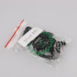 Maxbell 5x3.5mm Waterproof Earphone Headphone Stereo Swimming for MP3 Radio iPod Black