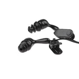 Maxbell 8x3.5mm Waterproof Earphone Headphone Stereo Swimming for MP3 Radio iPod Black