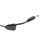 Maxbell 5x3.5mm Waterproof Earphone Headphone Stereo Swimming for MP3 Radio iPod Black