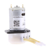Maxbell Maxbell Peristaltic Liquid Miniature Dosing Hose Pump for Aquarium Lab White 12V