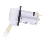 Maxbell Maxbell Peristaltic Liquid Miniature Dosing Hose Pump for Aquarium Lab White 12V