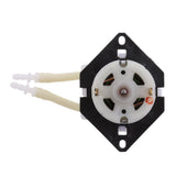 Maxbell Maxbell Peristaltic Liquid Miniature Dosing Hose Pump for Aquarium Lab White 24V