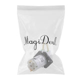 Maxbell Maxbell Peristaltic Liquid Miniature Dosing Hose Pump for Aquarium Lab White 24V