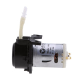 Maxbell Maxbell Peristaltic Miniature Dosing Pump Head & Connector For Arduino Lab Black 24V