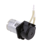 Maxbell Maxbell Peristaltic Liquid Miniature Dosing Hose Pump for Aquarium Lab Black 24V