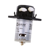 Maxbell Maxbell Peristaltic Liquid Miniature Dosing Hose Pump for Aquarium Lab Black 24V