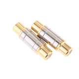 Maxbell 5xSingle RCA Phono Coupler Female to Female Audio Video Connector Adaptor