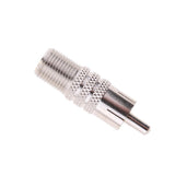 Maxbell 2x10x F Type Female to RCA Male Coax Coaxial Cable Audio Adapter Connector