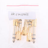 Maxbell 5x6.3mm 1/4" Male Plug to 3.5mm 1/8" Female Jack Stereo Audio Adapter