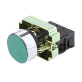 Maxbell 3xXB2-BA31 Green Momentary Self-Reset Flush Push Button Switch 1 NO N/O 22mm