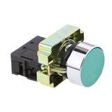 Maxbell 3xXB2-BA31 Green Momentary Self-Reset Flush Push Button Switch 1 NO N/O 22mm
