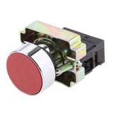 Maxbell 3xXB2-BA42 Red Momentary Self-Reset Flush Push Button Switch 1 NC N/C 22mm
