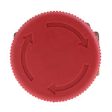 Maxbell 3xXB2-BS542 RED Mushroom NC Emergency Stop Latching Rotary Push Button Switch