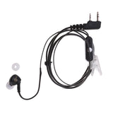 Maxbell 2xIn-Ear Headset Earhook Earpiece for Baofeng 5R Two Way Radios Walkie Talkie