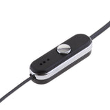 Maxbell 2xIn-Ear Headset Earhook Earpiece for Baofeng 5R Two Way Radios Walkie Talkie