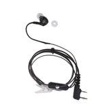 Maxbell 2xIn-Ear Headset Earhook Earpiece for Baofeng 5R Two Way Radios Walkie Talkie