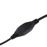 Maxbell 2xFlexible Throat Microphone Covert Acoustic Tube Earpiece Finger PTT Headset