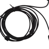 Maxbell 2xFlexible Throat Microphone Covert Acoustic Tube Earpiece Finger PTT Headset