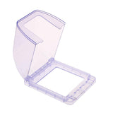 Maxbell 3xWall Switch Socket Waterproof Cover Splashproof Box for Big plug Blue