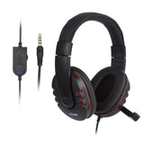 Maxbell Surround Sound Stereo PC Gaming Headset & Microphone 3.5mm with Mic red - Aladdin Shoppers