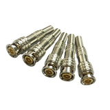 Maxbell 5x5X Solderless No Welding Joint BNC Male Coax Connector Adapter Plug