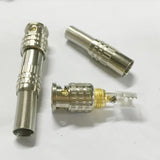 Maxbell 5x5X Solderless No Welding Joint BNC Male Coax Connector Adapter Plug