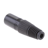 Maxbell 2x5pcs Speaker Cable XLR Male Connector End for Mic Audio Loudspeaker