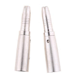 Maxbell 2 Pack XLR 3-Pin Male to 1/4" 6.35mm Mono Female Jack Audio Mic Adapter - Aladdin Shoppers
