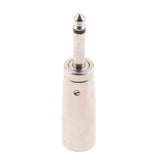 Maxbell 2x2 Pack XLR 3-Pin Male to 1/4" 6.35mm Mono Male Jack Audio Mic Adapter