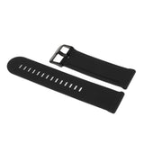 Maxbell 2xSilicone Wrist Band Replacement Strap for Suunto Traverse Smart Watch Black