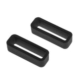 Maxbell 2xSilicone Wrist Band Replacement Strap for Suunto Traverse Smart Watch Black